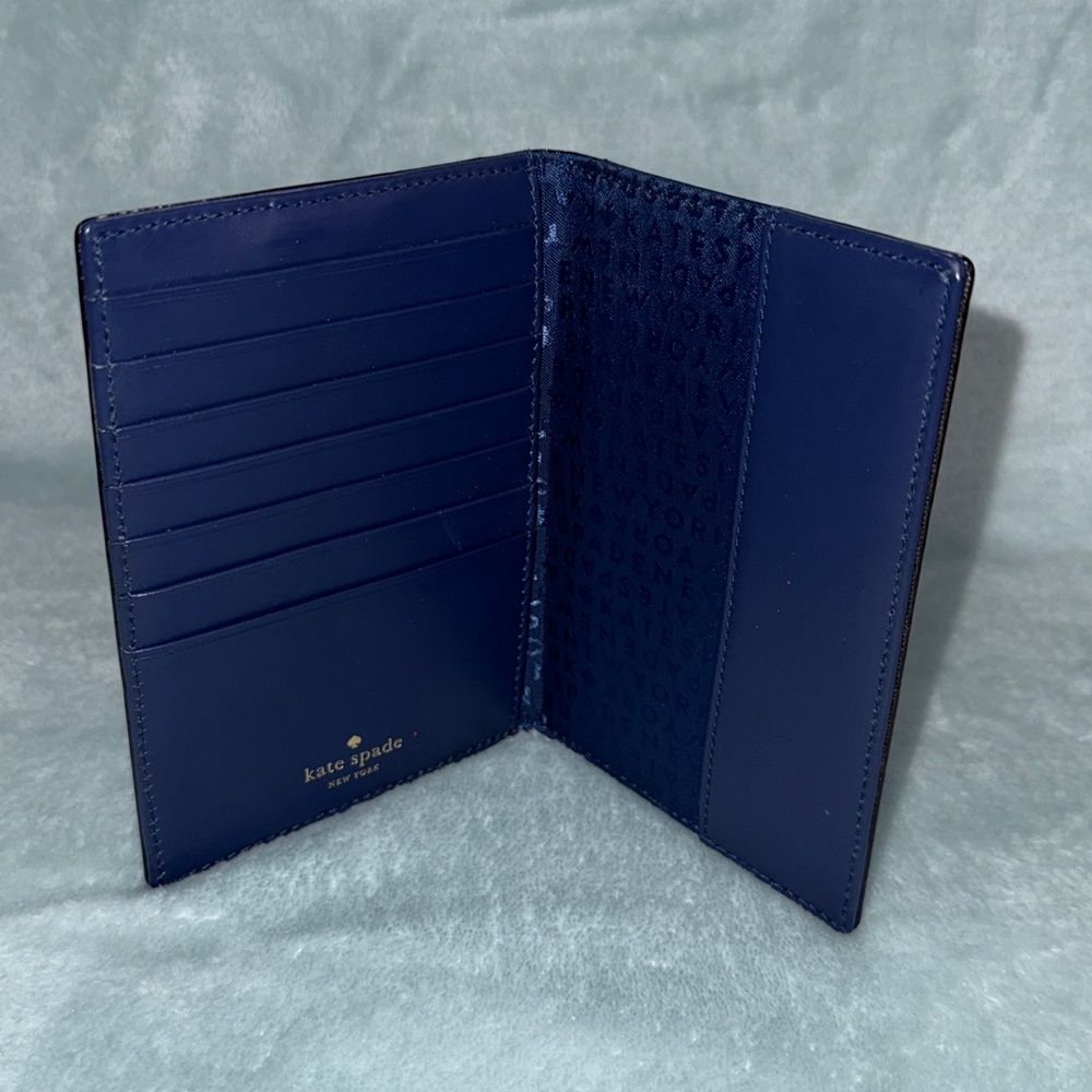 kate spade New York Spice Things Up Camel passport case. - Picture 6 of 13